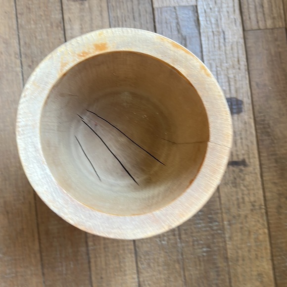 Wooden chalice large goblet vase - Picture 15 of 16